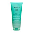 Apivita Just Bee Clear Gel Καθαρισμού - Εξυγιαίνει το Δέρμα με propolis AmC & φυτικό σαλικυλικό οξύ 200ml