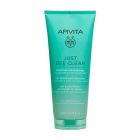 Apivita Just Bee Clear Gel Καθαρισμού - Εξυγιαίνει το Δέρμα με propolis AmC & φυτικό σαλικυλικό οξύ 200ml