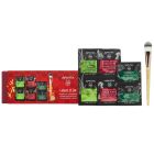 Apivita Light it Up Express Μάσκα Προσώπου 4x2ml + Μάσκα Ματιών Ginkgo Biloba 2x8ml + Πινέλο Mάσκας