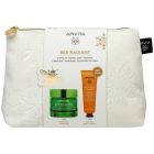 Apivita Promo Bee Radiant με Αντιγηραντική Κρέμα Πλούσιας Υφής 50ml + Δώρο Μάσκα Προσώπου με Πορτοκάλι για Λάμψη 50ml + Νεσεσέρ, 1σετ