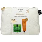 Apivita Promo Bee Radiant με Αντιγηραντική Κρέμα Πλούσιας Υφής 50ml + Δώρο Μάσκα Προσώπου με Πορτοκάλι για Λάμψη 50ml + Νεσεσέρ, 1σετ