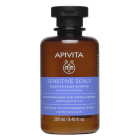 APIVITA Sensitive Scalp Σαμπουάν Για Ευαίσθητο Τριχώτο Πρεβιοτικά & Μέλι 250ml