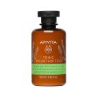 Apivita Tonic Mountain Tea Shower Gel with Essential Oils Αφρόλουτρο με Αιθέρια Έλαια, 250ml