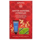 Apivita Winter Wonders Hypericum Promo Hand Cream Κρέμα Χεριών για Ξηρά & Σκασμένα Χέρια 50ml + Natural Soap Φυσικό Σαπούνι με Ελιά 125gr