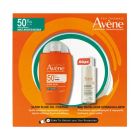 Avene Eau Thermale Promo Ultra Fluid Oil Control Αντιηλιακό Προσώπου SPF50 + Δώρο Avene Eau Micellaire για Καθαρισμό Προσώπου