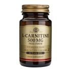 SOLGAR L-CARNITINE 500MG 30TABS