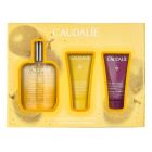 Caudalie Soleil des Vignes Promo Oil Elixir Θρεπτικό Έλαιο Σώματος 50ml + Δώρο Shower Gel Αφρόλουτρο Σώματος 30ml + The des Vignes Hyaluronic Nourishing Body Lotion Ενυδατική Λοσιόν Σώματος με Υαλουρονικό Οξύ 30ml
