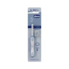 Chicco First Milk Teeth Οδοντόβουρτσα Σιέλ για 6-36 μηνών, 1 τεμάχιο 