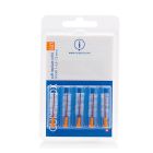 Curaprox Soft Implant Refill CPS507 Ανταλλακτικά για Μεσοδόντια Βουρτσάκια 2mm σε χρώμα Πορτοκαλί 5τμχ