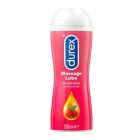 Durex Play Massage 2 σε 1 Guarana Διεγερτικό Gel για Μασάζ ή Χρήση ως Λιπαντικό με Guarana, 200ml