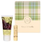 Fresh Line Promo Set Mini Grape & Vanilla Kρέμα Χεριών 50ml + Καταπραϋντικό Balm Χειλιών 5.4g