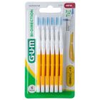 Gum Bi-Directional Ultra Fine Μεσοδόντια Bουρτσάκια για Αποτελεσματική Αφαίρεση της Πλάκας, 1,4mm 6τμχ