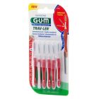 Gum Trav-Ler Interdental Brush 1314 Μεσοδόντιο Βουρτσάκι 0.8mm Κόκκινο 6τμχ