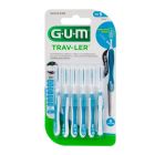 GUM Trav-Ler Interdental Brush 1614 Μεσοδόντια Βουρτσάκια 1,6mm 6τμχ