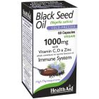 Health Aid Black Seed Oil 1000mg 60caps
