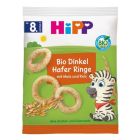 Hipp Δαχτυλίδια με Όλυρα & Βρώμη από τον 8ο Μήνα, 30g