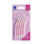 Intermed Ergonomic Interbrush Μεσοδόντια Βουρτσάκια Ροζ Size 0 - 0.4mm 5τεμ