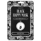 Kocostar Black Happy Mask Μάσκα Καθαρισμού Προσώπου με Άνθρακα 1 τμχ