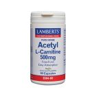 Lamberts Acetyl L - Carnitine 500mg 60 caps