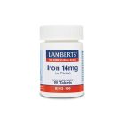 Lamberts Iron 14mg 100 tabs