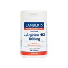 Lamberts L - Arginine HCI 1000mg 90 tabs