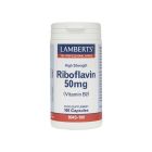 Lamberts Riboflavin 50mg (Vitamin B2) 100 Caps 