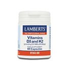 Lamberts Vitamins D3 & K2 60caps