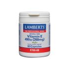 Lamberts Natural Form Vitamin E 400iu 60 caps