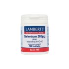 Lamberts Selenium 200μg + Βιταμίνες A, C, E 100 tabs