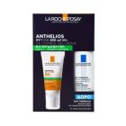 LA ROCHE POSAY Anthelios UVmune 400 Oil Control Gel-Cream SPF50+ Αντηλιακή Κρέμα Προσώπου με Ματ Υφή - 50ml + Δώρο Eau Thermale Ιαματικό Νερό Για Τόνωση & Ενυδάτωση 50m