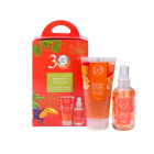 Fresh Line Promo Pack Natural Freshness Mandarin & Orange Shower Scrub 150ml & Boby Water 150ml