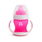 Munchkin Gentle First Cup 4m+ Εκπαιδευτικό Κύπελλο με Λαβές 118ml - Ροζ