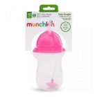 Munchkin Tip & Sip Straw Cup Κύπελλο με Καλαμάκι Click Lock από 12m+ 296ml