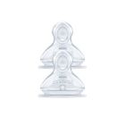 Nuk First Choice+ Θηλές Σιλικόνης No Colic 6-18m Medium 2τμχ
