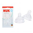  Nuk First Choice S 0m+ Θηλή Σιλικόνης 2τμχ