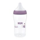  Nuk Perfect Match 3m+ Πλαστικό Μπιμπερό Με Θηλή Σιλικόνης Hippo 260ml