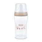  Nuk Perfect Match 3m+ Πλαστικό Μπιμπερό Με Θηλή Σιλικόνης Monkey 260ml