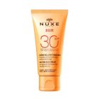 Nuxe Melting Sun Cream Αντηλιακή Αντιγηραντική Κρέμα Προσώπου SPF30 50ml