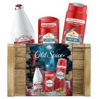 Old Spice Xmas Σεντούκι Θησαυρού Σετ Δώρου για Άνδρες με Deep Sea Αποσμητικό Στικ 50ml + Αφρόλουτρο & Σαμπουάν 250ml + Captain After Shave 100ml