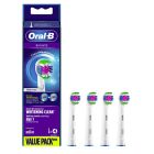 Oral-B 3D White Ανταλλακτικές Κεφαλές Ηλεκτρικής Οδοντόβουρτσας 4 τμχ