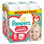 Pampers Αctive Baby Pants Monthly Pack No.5 (11-17kg) Βρεφικές Πάνες - Βρακάκι 164τμχ