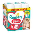 Pampers Pants No.6 Monthly Pack (13-19kg) Βρεφικές Πάνες Βρακάκι 132τεμ