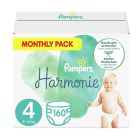 PAMPERS - MONTHLY PACK HARMONIE No4 (9-14kg) - 160 πάνες