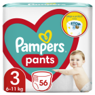 Pampers Pants Maxi Pack No.3 (Midi) 6-11kg Βρεφικές Πάνες Βρακάκι 56τμχ