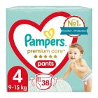 Premium Care Pants Μέγεθος 4 (Maxi) 9-15kg 38 Πάνες-Βρακάκι