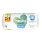 Pampers Promo (2+1) Harmonie Aqua Baby Wipes Μωρομάντηλα 3x48τεμ 