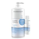 Pharmasept Hygienic Promo με Shower Cream Αφρόλουτρο για Σώμα, Πρόσωπο & Ευαίσθητη Περιοχή 1l + Ultra Hydra Eνυδατικό Γαλάκτωμα 80ml