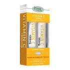 Power Health Vitamin C 1000mg με Στέβια 20 αναβράζοντα δισκία + Vitamin C 500mg Πορτοκάλι 20 αναβράζοντα δισκία