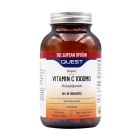 Quest Vitamin C 1000mg timed release Συμπλήρωμα Βιταμίνης C, 90 tabs (60+30 ΔΩΡΟ)