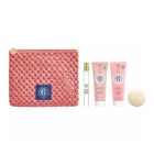 Roger&Gallet Discovery Set Σετ Περιποίησης Σώματος με Fleur de Figuier Wellbeing Μπάρα Σαπουνιού 50g + Αφρόλουτρο 50ml + Λοσιόν Σώματος 50ml + Αρωματικό Νερό 10ml + Δώρο Νεσεσέρ